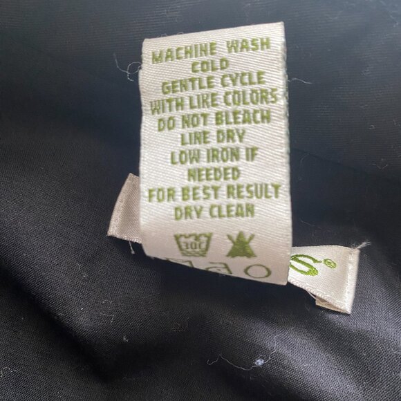 Orvis small 6/8 women's black sleeveless button down collared vest fall winter - Picture 8 of 8